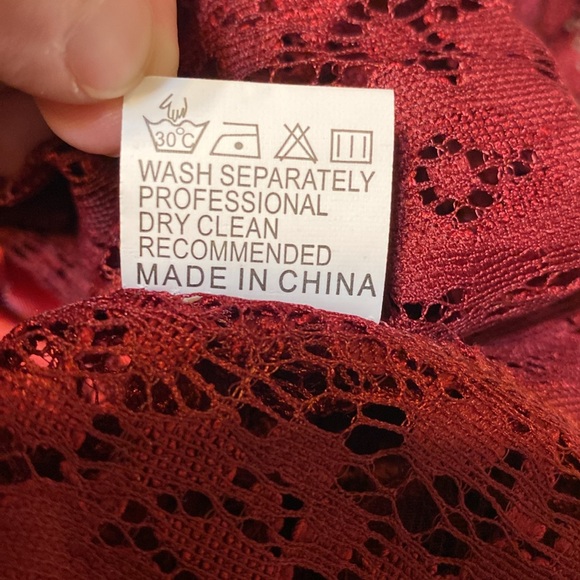 Lace Babydoll Romper Lingerie - Picture 6 of 6